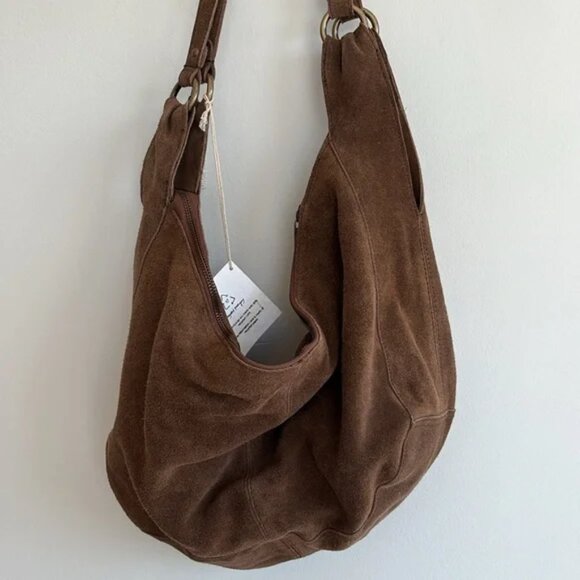 Roma Suede Tote Bag - Picture 6 of 11